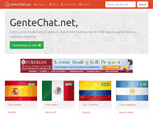 Tablet Screenshot of gentechat.net